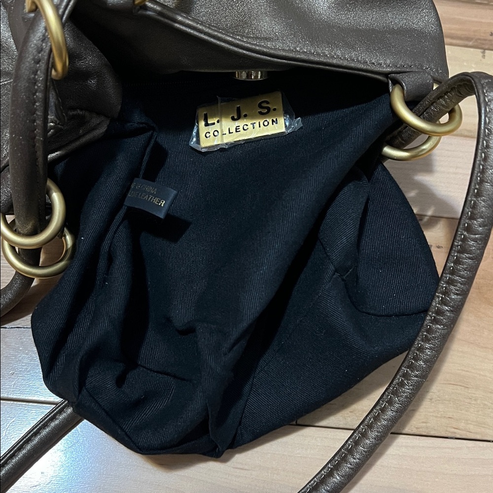 Chic Vintage Bronze Leather Bag - Picture 13 of 17